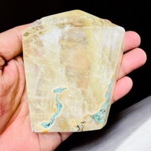 Large Natural Citrine Freeform Golden Yellow Crystal Display Piece Gemstone Gift 2