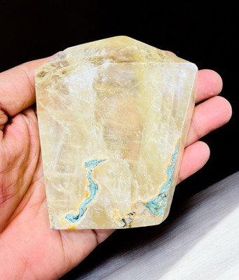 Large Natural Citrine Freeform Golden Yellow Crystal Display Piece Gemstone Gift 2