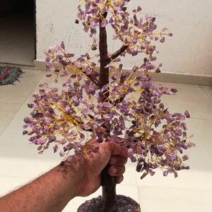 Large Amethyst Crystal Tree Handmade Crystal Home Office Decorative Crystal Tree 2