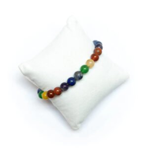 Natural Seven Chakra Crystal Bracelet For Men and Women Authentic Gemstone 1