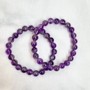 Natural Amethyst Crystal Bracelet For Men and Women Authentic Gemstone Bracelet 1