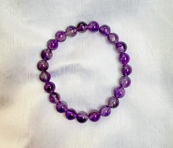 Natural Amethyst Crystal Bracelet For Men and Women Authentic Gemstone Bracelet 2