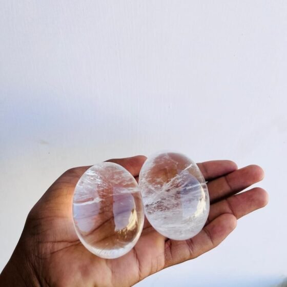 Clear Crystal Quartz Lingam Himalayan Crystal Carved Shiva Lingam Sphatik Lingam 1