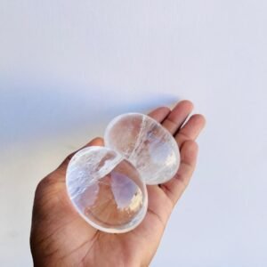 Clear Crystal Quartz Lingam Himalayan Crystal Carved Shiva Lingam Sphatik Lingam 2