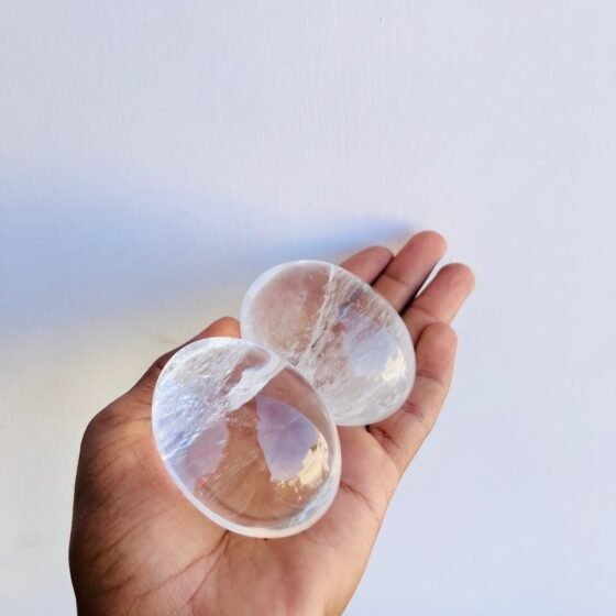 Clear Crystal Quartz Lingam Himalayan Crystal Carved Shiva Lingam Sphatik Lingam 2