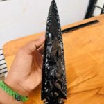 Large Black Tourmaline Pyramid Hand Carved Crystal Home Office DecorativePyramid 2