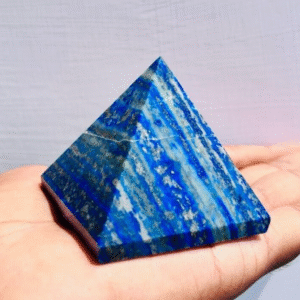 Lapis Lazuli Crystal Pyramid Healing Crystals Home Decor Handmade Gift 50-55MM 1