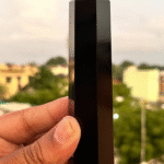 3Pcs Black Tourmaline Crystal Point Tower Hand Carved Crystal Home Office Decor 1