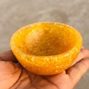 Citrine Crystal Bowl Handmade Orgone Citrine Crystal Organite Bowl Home Decor 1