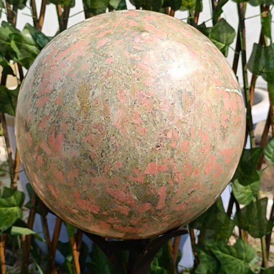 100mm+ Natural Black Obsidian Ball Quartz Crystal sphere Gemstone Healing 1