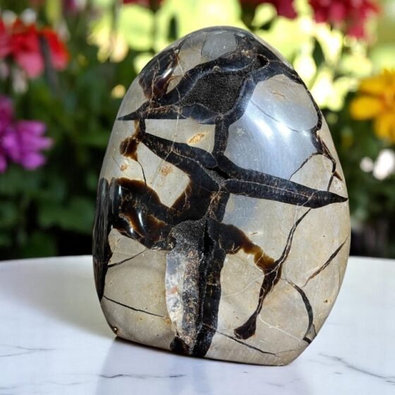 Stunning 2kg Sepatarian Crystal Free Form Natural Druzy Polished Geode Crystal 1