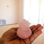 Rose Quartz Kalash Carving - Pink Crystal Abundance Pot - Love & Prosperity 2