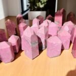 Natural Pink Thulite Rosaline Zoisite Crystal Raw Free Forms High QualityThulite 2