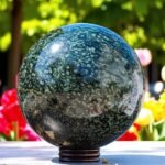 Giant 12" Kambaba Jasper Sphere Ball - Mineral Specimen Wealth Abundance Healing 2