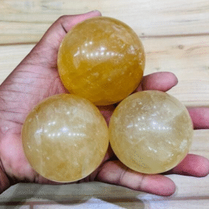 Large Citrine Crystal Sphere Ball Hand Carved Crystal Home Office DecorativeBall 1