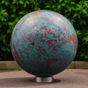 Giant 190MM Ruby Apatite Crystal Ball - Natural Pink Healing & Meditation Sphere 1