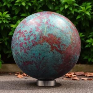 Giant 190MM Ruby Apatite Crystal Ball - Natural Pink Healing & Meditation Sphere 2