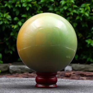 Large 145MM Green Aventurine Ball - Healing Crystal Aura Energy Sphere 1