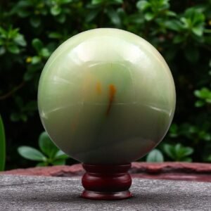 Large 145MM Green Aventurine Ball - Healing Crystal Aura Energy Sphere 2