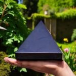 HUGE 125mm Black Tourmaline Pyramid - SPIRITUAL HEALING & Aura Protection 2