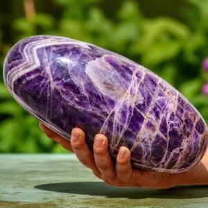 Natural Amethyst Lingam 280MM | Spirit Energy Crystal | Chakra Balance 1