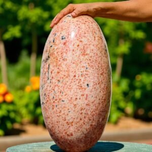 HUGE 460mm Orange Sunstone Lingam | Metaphysical Chakra Spirit Power Stone 1
