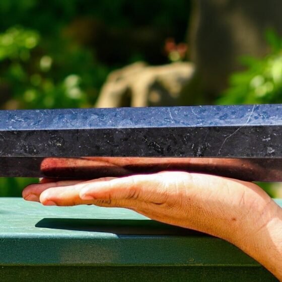 HUGE 255mm Black Tourmaline Tower | Meditation Healing Power Spirit Stone 2