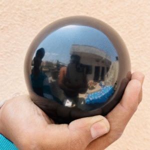 Large Black Tourmaline Crystal Sphere Ball Hand Carved Crystal Home Office Decor 2