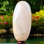 HUGE 285mm Azeztulite Lingam | Metaphysical Spirit Energy Chakra Stone 1