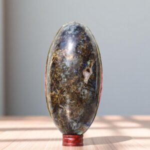 355MM Labradorite Crystal Lingam | Healing Aura Stone | Chakra Meditation Spirit 2