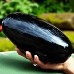 230MM Black Obsidian Lingam - Powerful Healing Crystal Meditation & Shadow Work 1