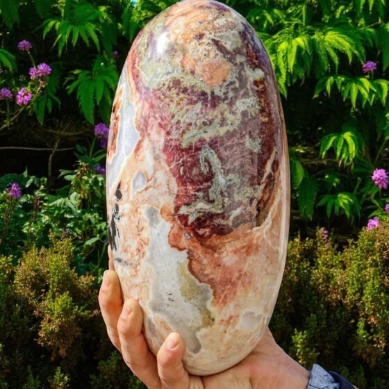 HUGE 260mm Thunderegg Agate Lingam | Meditation Spirit Energy Aura Healing Stone 1