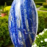 Massive 450MM Lapis Lazuli Lingam Stone Third Eye Chakra Spiritual Healing Decor 2