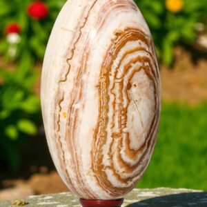 270mm Natural Mexican Calcite Lingam Spiritual Divination Tool & Energy Crystal 1