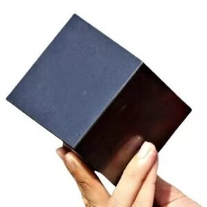Large Black Tourmaline Crystal Cube Handmade Black Tourmaline Square Cube Gift 1