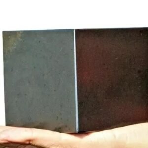 Large Black Tourmaline Crystal Cube Handmade Black Tourmaline Square Cube Gift 2