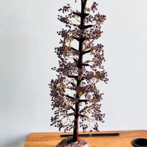 Large Amethyst Crystal Tree on Amethyst Cluster Rough Stone Crystal Tree 25-28" 1