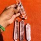 1Pcs Clear Quartz Double Terminated Point - 4-5" Healing Crystal for Home Decor 1
