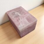 Natural Rose Quartz Crystal Box - Healing Gemstone Jewelry & Tarot Card Storage 2
