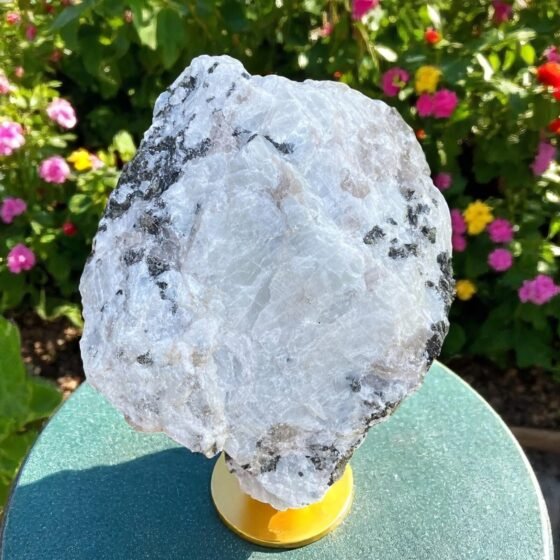 Giant 2KG Raw Rainbow Moonstone Healing Crystal Stones Bulk Lot - Rough Gift 2