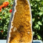 HUGE Citrine Cluster Geode - Natural Raw Crystal - Abundance Prosperity Stone 1