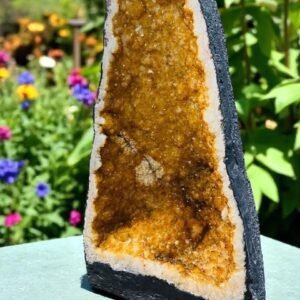 HUGE Citrine Cluster Geode - Natural Raw Crystal - Abundance Prosperity Stone 2