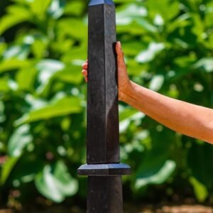 GIANT 74CM Black Obsidian Tower - Spirit Aura Energy Grand Tour Crystal Point 2