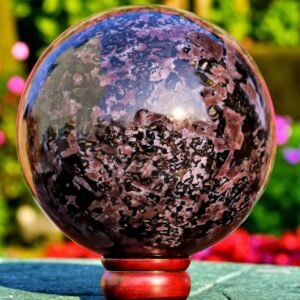 HUGE 165mm Indigo Gabbro Sphere - Chakra Balancing Meditation Crystal Gift 2