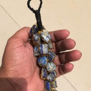 Large Lapis Lazuli Crystal Car Door Hanger Aura Cleansing Healing Gemstone 1