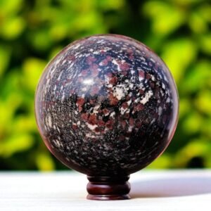 GIANT 200MM Spinel in Matrix Crystal Sphere Healing Power Crystal Ball HomeDecor 2
