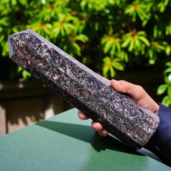 280MM Natural Spinel in Matrix Crystal Tower - Metaphysical Healing Crystal 2