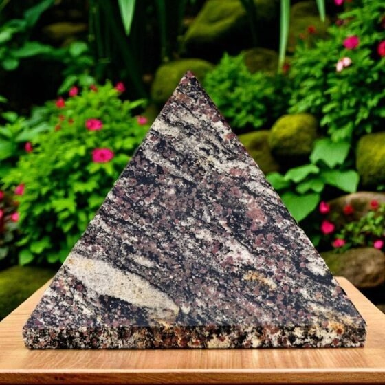 Natural Spinel in Matrix Pyramid 170MM - Spirit Healing & Metaphysical Power 1