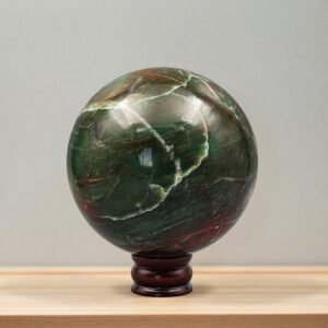 Large 160mm Green Vivianite Sphere - Deep Meditation & Chakra Balance Healing 1