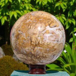 Massive 205MM Sylvite Halite Crystal Sphere Ball Metaphysical Chakra Power Stone 2